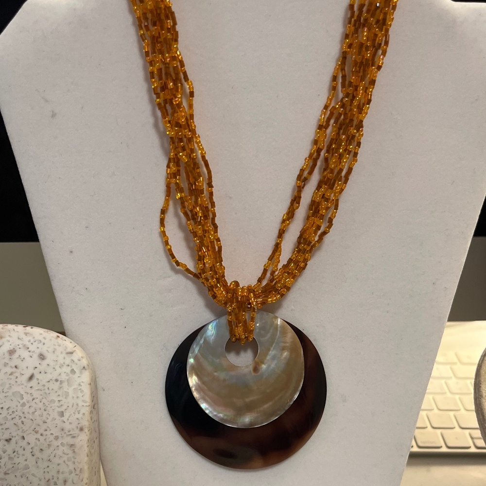 Beautiful Multi-Strand Statement Necklace